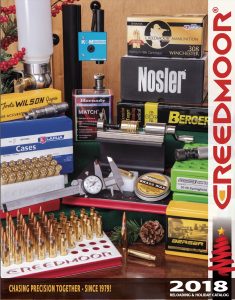 2018 Creedmoor Sports Reloading and Holiday Catalog